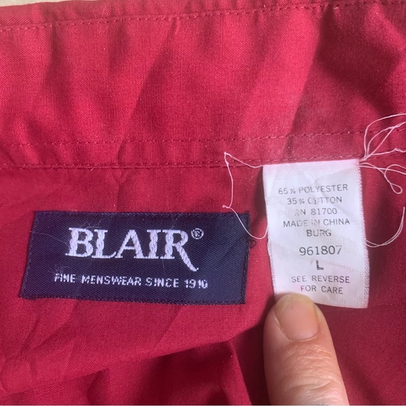 Vintage Blair L/s western button up, large. - Picture 3 of 5